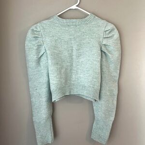 Target Women's Heather Gray Crew Neck Sweater